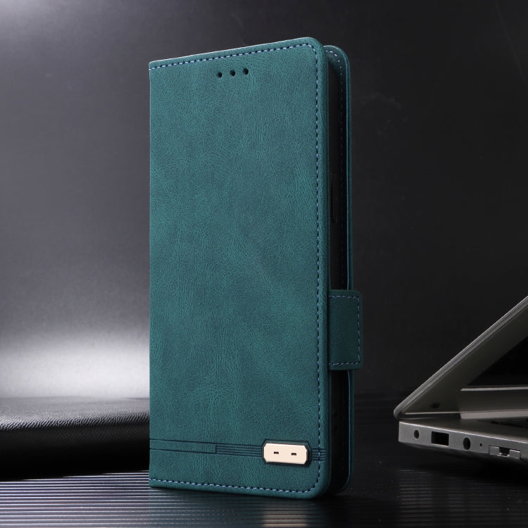 For Sony Xperia 1 VI 2024 Magnetic Clasp Leather Phone Case(Green) - Sony Cases by PMC Jewellery | Online Shopping South Africa | PMC Jewellery | Buy Now Pay Later Mobicred