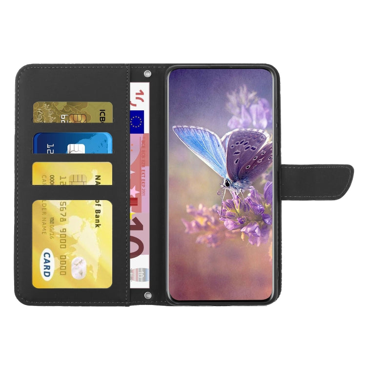 For Google Pixel 9 Pro Skin Feel Butterfly Embossed Flip Leather Phone Case(Black) - Google Cases by PMC TechLife | Online Shopping South Africa | PMC TechLife | Buy Now Pay Later Mobicred