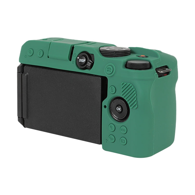For Nikon Z 30 Soft Silicone Protective Case with Lens Cover(Green) - Protective Case by PMC TechLife | Online Shopping South Africa | PMC TechLife | Buy Now Pay Later Mobicred