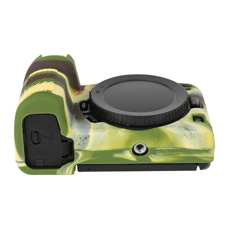 For Nikon Z 30 Soft Silicone Protective Case with Lens Cover(Camouflage) - Protective Case by PMC TechLife | Online Shopping South Africa | PMC TechLife | Buy Now Pay Later Mobicred