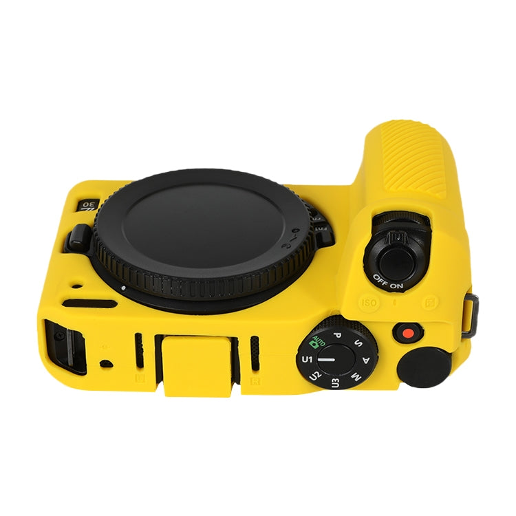 For Nikon Z 30 Soft Silicone Protective Case with Lens Cover(Yellow) - free shipping - PMC TechLife - Order now!