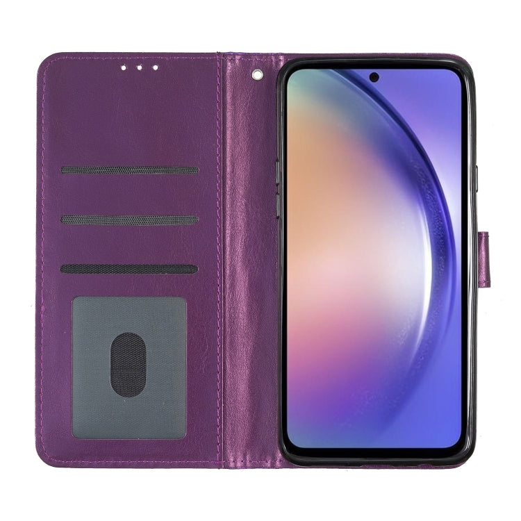 For Motorola Moto G Stylus 5G 2024 Glitter Powder Flip Leather Phone Case(Purple) - Motorola Cases by PMC Jewellery | Online Shopping South Africa | PMC Jewellery | Buy Now Pay Later Mobicred