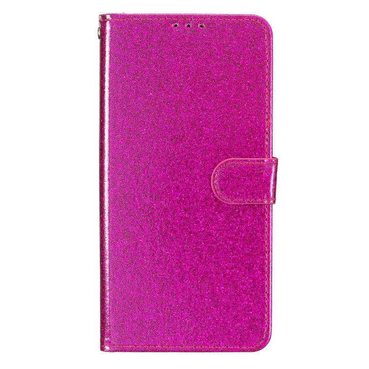 For Motorola Moto G56 5G Glitter Powder Flip Leather Phone Case(Rose Red) - free shipping - PMC TechLife - Order now!