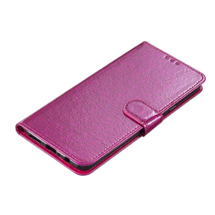 For Motorola Moto G56 5G Glitter Powder Flip Leather Phone Case(Rose Red) - free shipping - PMC TechLife - Order now!