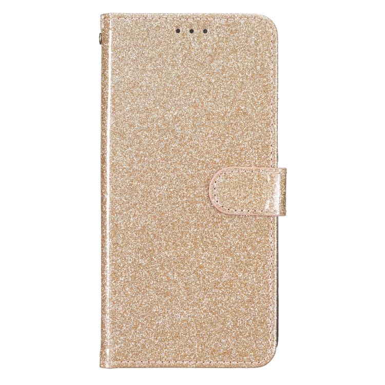 For Motorola Moto G56 5G Glitter Powder Flip Leather Phone Case(Gold) - free shipping - PMC TechLife - Order now!