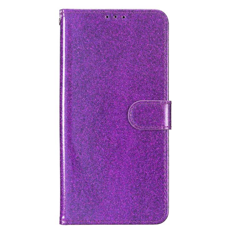 For Motorola Moto G56 5G Glitter Powder Flip Leather Phone Case(Purple) - free shipping - PMC TechLife - Order now!