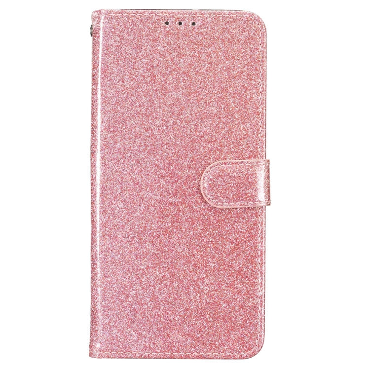 For Honor 90 Lite Glitter Powder Flip Leather Phone Case(Rose Gold) - Honor Cases by PMC TechLife | Online Shopping South Africa | PMC TechLife