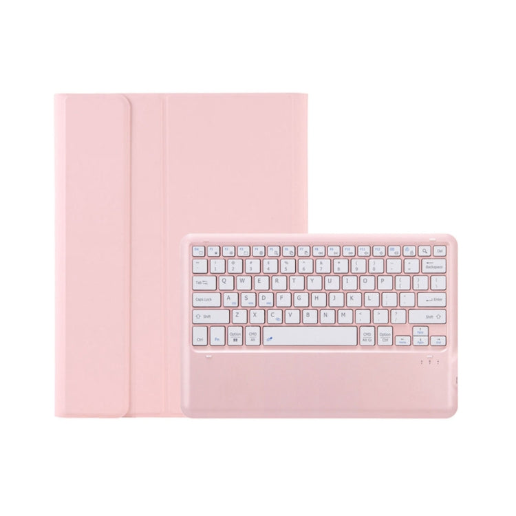 For Lenovo Xiaoxin Pad Pro 12.7 inch AM24 TPU Ultra-thin Detachable Bluetooth Keyboard Tablet Leather Case(Pink) - Lenovo Keyboard by PMC TechLife | Online Shopping South Africa | PMC TechLife | Buy Now Pay Later Mobicred