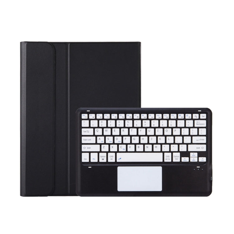For Lenovo Xiaoxin Pad Pro 12.7 inch AM24-A TPU Ultra-thin Detachable Bluetooth Keyboard Tablet Leather Case with Touchpad(Black White) - Lenovo Keyboard by PMC TechLife | Online Shopping South Africa | PMC TechLife