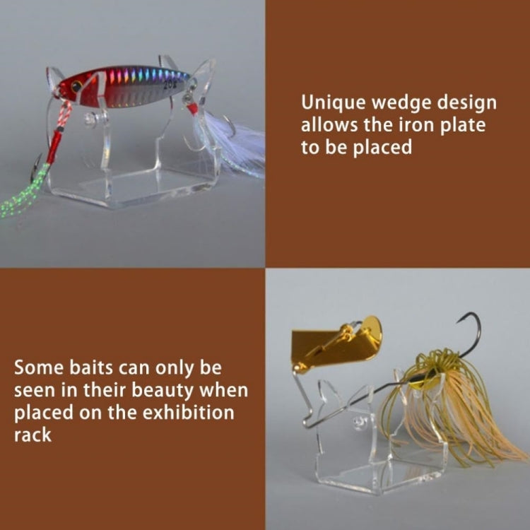 YX061 4pcs/Set Fishing Lure Display Stands - Others by PMC TechLife | Online Shopping South Africa | PMC TechLife | Buy Now Pay Later Mobicred