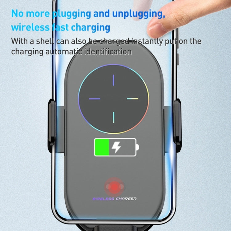 A7s Infrared lnduction Wireless Fast Charging Air Outlet Car Holder - Wireless Charger Holders by PMC TechLife | Online Shopping South Africa | PMC TechLife | Buy Now Pay Later Mobicred