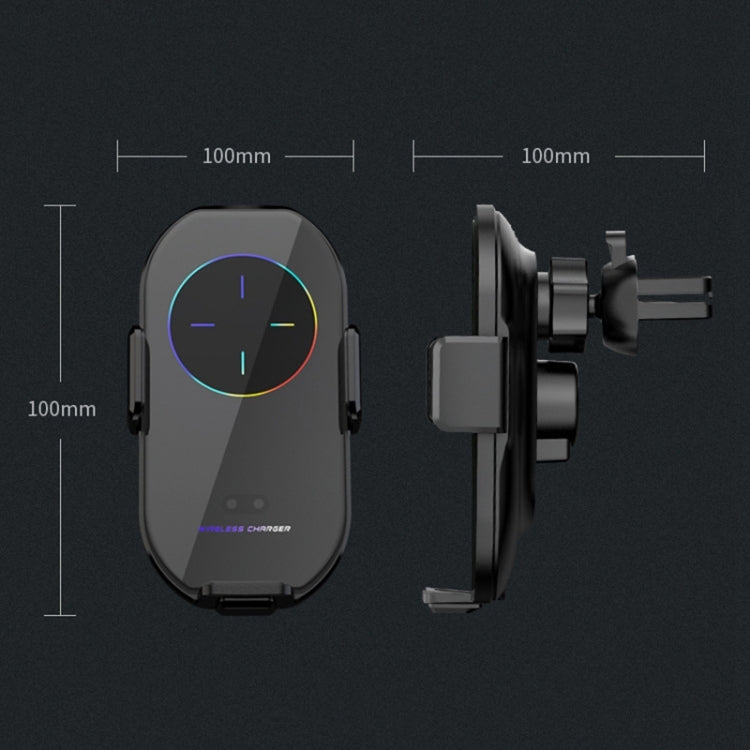 A7s Infrared lnduction Wireless Fast Charging Air Outlet Car Holder - Wireless Charger Holders by PMC TechLife | Online Shopping South Africa | PMC TechLife | Buy Now Pay Later Mobicred