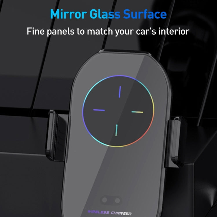 A7s Infrared lnduction Wireless Fast Charging Air Outlet Car Holder - Wireless Charger Holders by PMC TechLife | Online Shopping South Africa | PMC TechLife | Buy Now Pay Later Mobicred