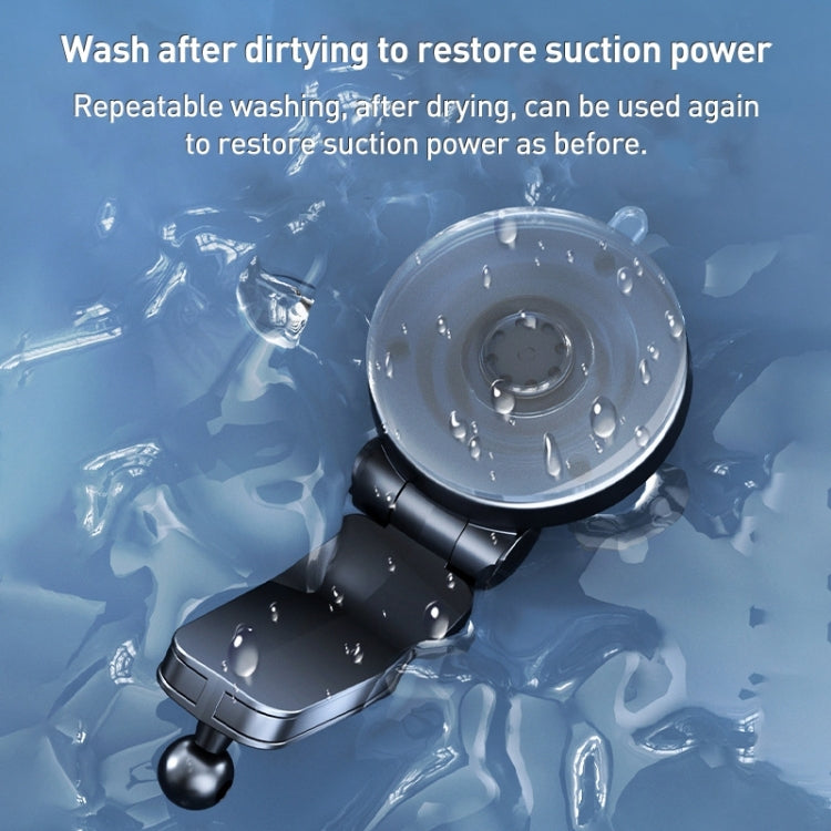 D6 Mechanical Locking Wireless Fast Charging Air Outlet Car Holder, Style:Standard - Wireless Charger Holders by PMC TechLife | Online Shopping South Africa | PMC TechLife | Buy Now Pay Later Mobicred