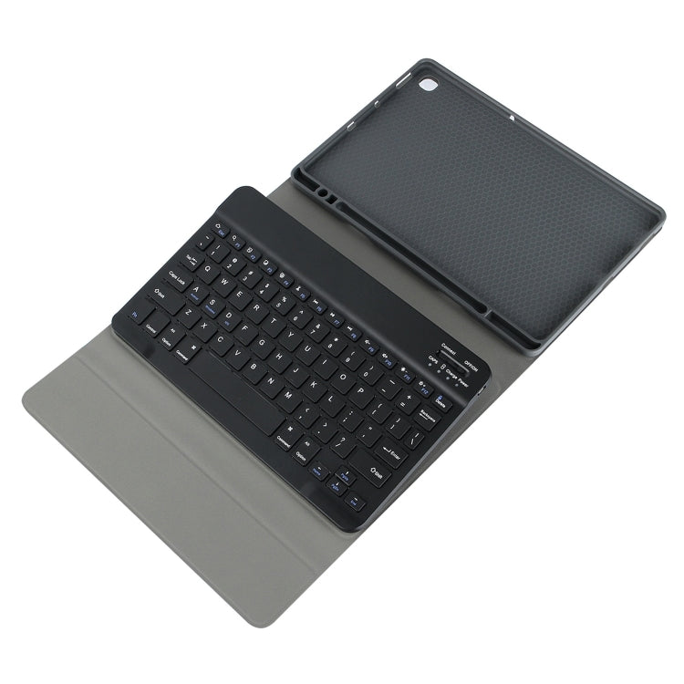 For Samsung Galaxy Tab A9+ Square Cap Bluetooth Keyboard Leather Case with Pen Slot(Green) - Samsung Keyboard by PMC TechLife | Online Shopping South Africa | PMC TechLife