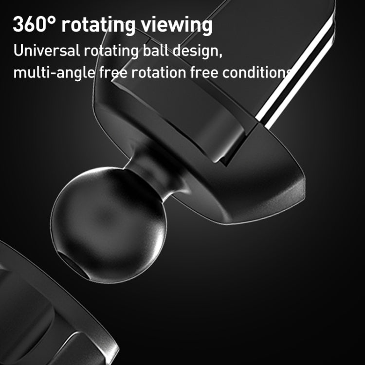 M2 Infrared lnduction Wireless Fast Charging Air Outlet Car Holder(Black) - Wireless Charger Holders by PMC TechLife | Online Shopping South Africa | PMC TechLife | Buy Now Pay Later Mobicred