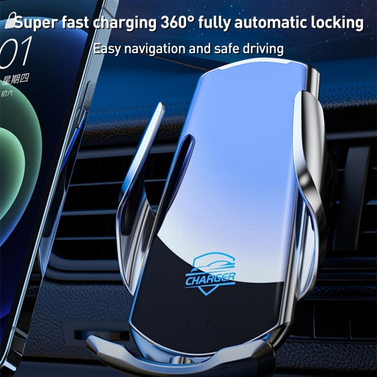 Q3S Infrared lnduction Wireless Fast Charging Air Outlet Car Holder(Black) - Wireless Charger Holders by PMC TechLife | Online Shopping South Africa | PMC TechLife | Buy Now Pay Later Mobicred