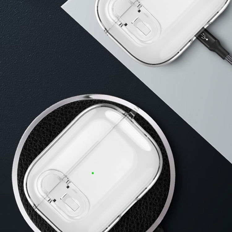 For AirPods 3 Ice Crystals Shockproof Earphone Protective Case(Transparent) - For AirPods 3 by PMC Jewellery | Online Shopping South Africa | PMC Jewellery | Buy Now Pay Later Mobicred