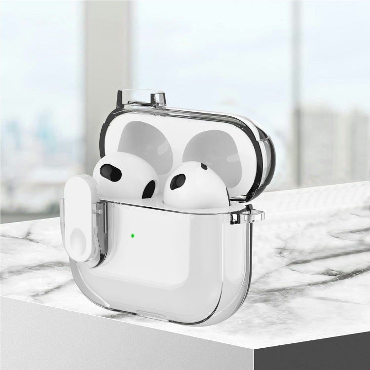 For AirPods Pro Ice Crystals Shockproof Earphone Protective Case(Transparent) - For AirPods Pro by PMC Jewellery | Online Shopping South Africa | PMC Jewellery | Buy Now Pay Later Mobicred