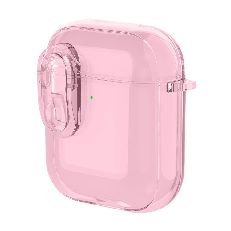 For AirPods 1 / 2 Ice Crystals Shockproof Earphone Protective Case(Pink) - free shipping - PMC Jewellery - Order now!