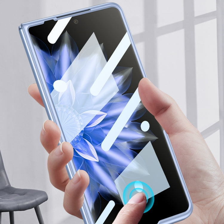 For Honor Magic VS2 GKK Integrated Ultra-thin Shockproof Phone Case with Holder(Black) - Honor Cases by PMC TechLife | Online Shopping South Africa | PMC TechLife | Buy Now Pay Later Mobicred