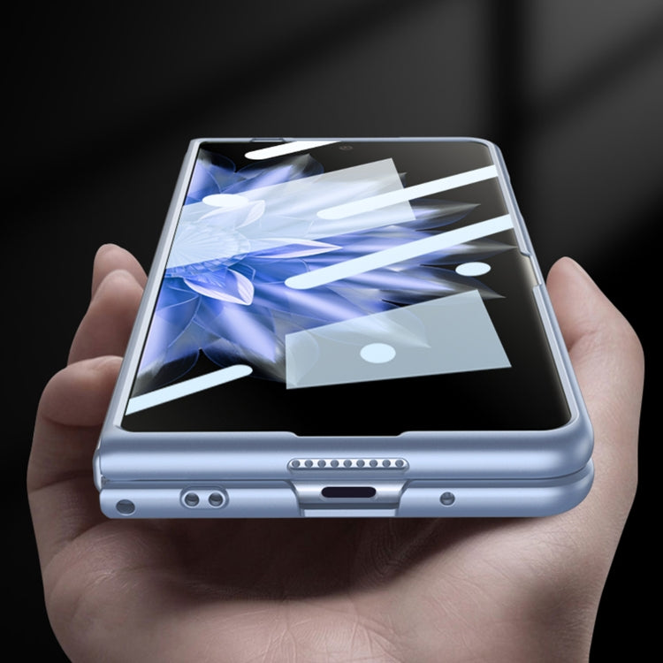 For Honor Magic VS2 GKK Integrated Ultra-thin Shockproof Phone Case with Holder(Black) - Honor Cases by PMC TechLife | Online Shopping South Africa | PMC TechLife | Buy Now Pay Later Mobicred