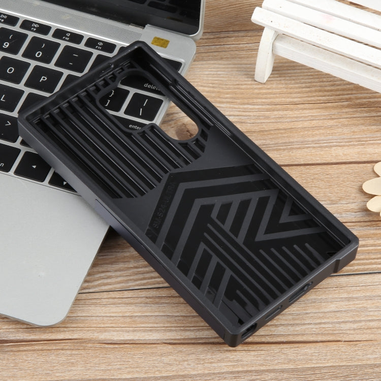 For Samsung Galaxy S24 Ultra 5G Camera Shield Card Slot PC+TPU Phone Case(Blue) - Galaxy S24 Ultra 5G Cases by PMC TechLife | Online Shopping South Africa | PMC TechLife