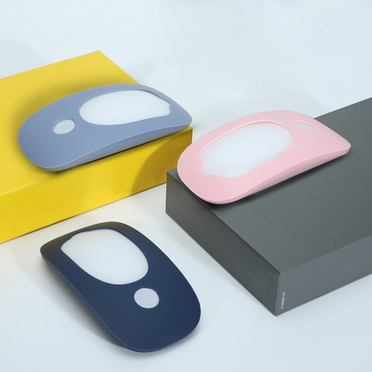 For Apple Magic Mouse 1 / 2 Mouse Silicone Protective Case(Yellow) - Protective Bags by PMC Jewellery | Online Shopping South Africa | PMC Jewellery | Buy Now Pay Later Mobicred
