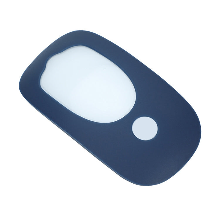 For Apple Magic Mouse 1 / 2 Mouse Silicone Protective Case(Midnight Blue) - Protective Bags by PMC Jewellery | Online Shopping South Africa | PMC Jewellery | Buy Now Pay Later Mobicred