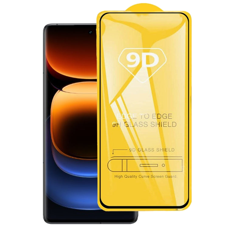 For vivo iQOO 12 9D Full Glue Screen Tempered Glass Film - iQOO 12 Tempered Glass by PMC TechLife | Online Shopping South Africa | PMC TechLife