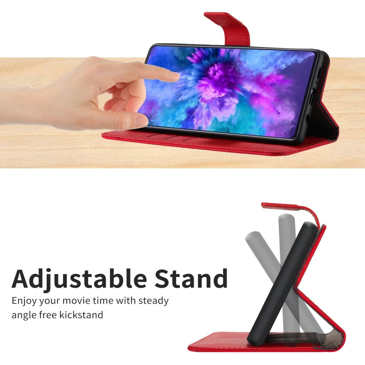 For Google Pixel 9 Pro Rhombic Grid Texture Leather Phone Case(Red) - Google Cases by PMC TechLife | Online Shopping South Africa | PMC TechLife | Buy Now Pay Later Mobicred
