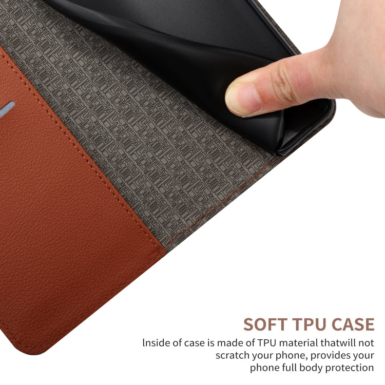 For Google Pixel 9 Rhombic Grid Texture Leather Phone Case(Brown) - Google Cases by PMC TechLife | Online Shopping South Africa | PMC TechLife | Buy Now Pay Later Mobicred