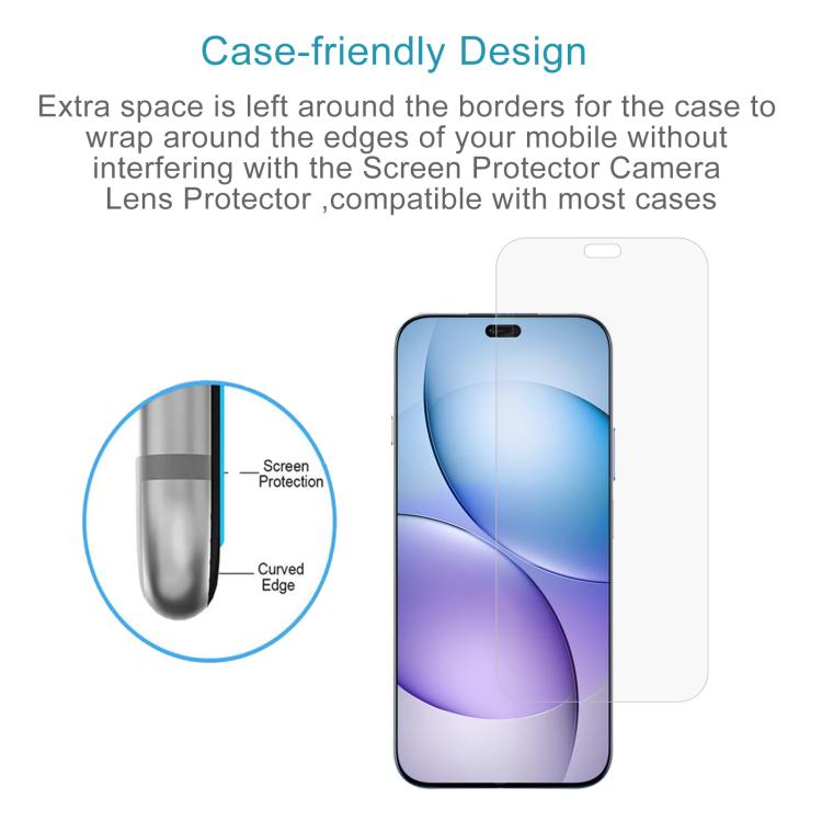 For Wiko Hi Enjoy 80 Pro 50pcs 0.26mm 9H 2.5D Tempered Glass Film - free shipping - PMC TechLife - Order now!