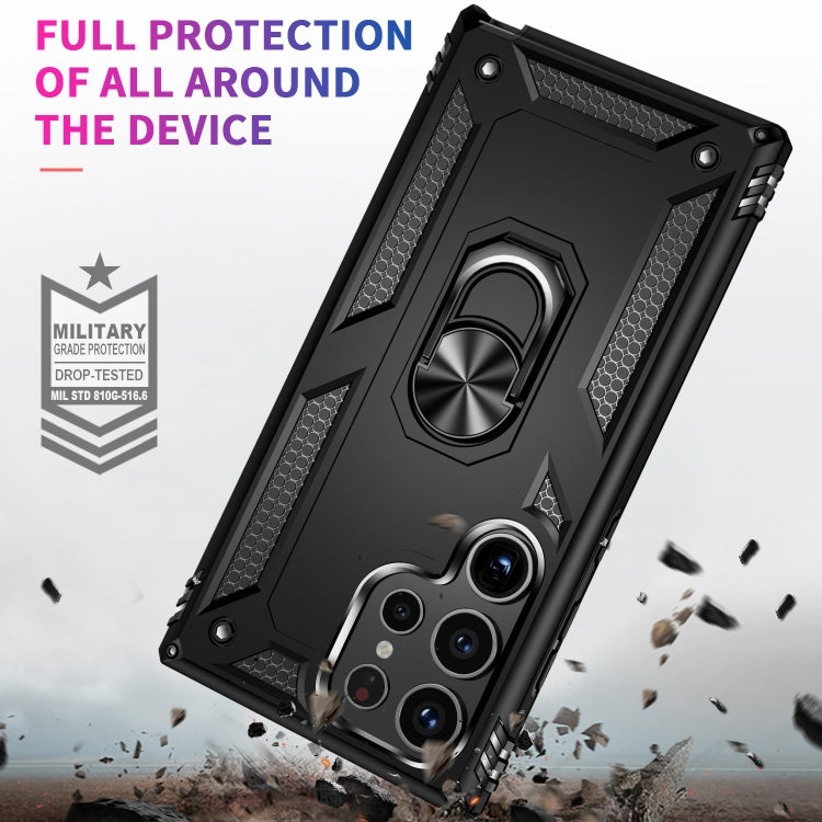 For Samsung Galaxy S24 Ultra 5G Shockproof TPU + PC Phone Case(Black) - Galaxy S24 Ultra 5G Cases by PMC TechLife | Online Shopping South Africa | PMC TechLife