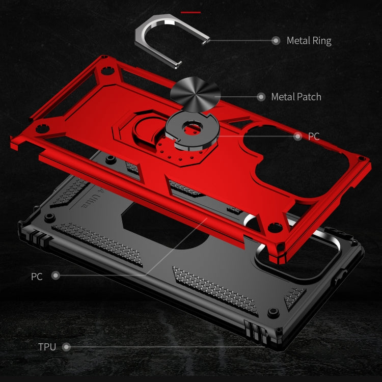For Samsung Galaxy S24 Ultra 5G Shockproof TPU + PC Phone Case(Red) - Galaxy S24 Ultra 5G Cases by PMC TechLife | Online Shopping South Africa | PMC TechLife
