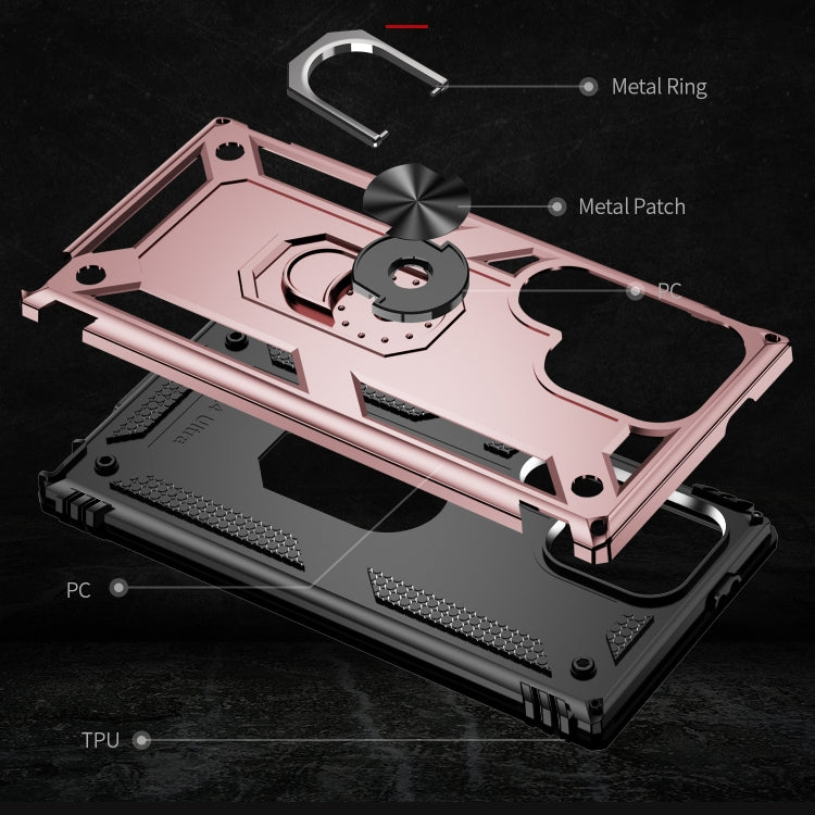 For Samsung Galaxy S24 Ultra 5G Shockproof TPU + PC Phone Case(Rose Gold) - Galaxy S24 Ultra 5G Cases by PMC TechLife | Online Shopping South Africa | PMC TechLife