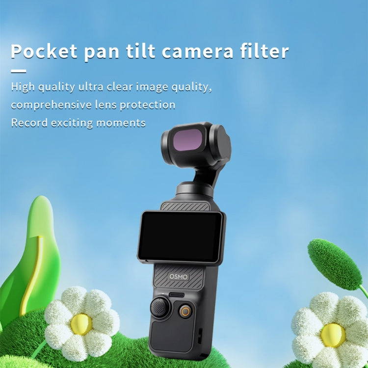 For DJI OSMO Pocket 3 JSR CB Series Camera Lens Filter, Filter:ND16 - Lens Accessories by JSR | Online Shopping South Africa | PMC TechLife | Buy Now Pay Later Mobicred