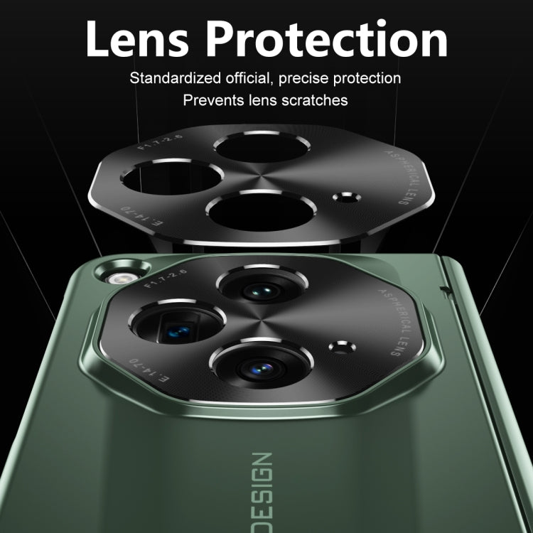 For OPPO Find N3 / OnePlus Open Integrated Frosted Electroplating Full Coverage Phone Case(Green) - OnePlus Cases by PMC TechLife | Online Shopping South Africa | PMC TechLife | Buy Now Pay Later Mobicred