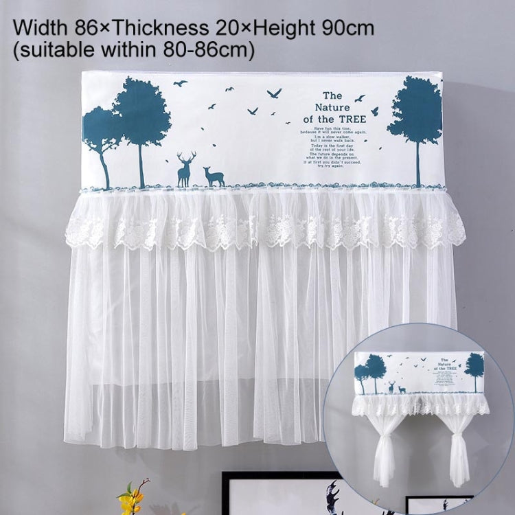 Do Not Take Dust-proof And Anti Direct Blowing Simple Wind Hanging Machine Air Conditioner Moon Cover, Size:Width 86 �� Thickness 20 �� Height 90cm(Shadow Of The Trees) - Dust Covers by PMC TechLife | Online Shopping South Africa | PMC TechLife | Buy Now Pay Later Mobicred
