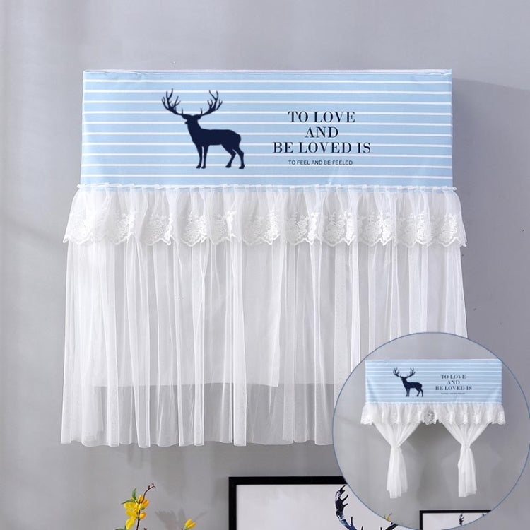 Do Not Take Dust-proof And Anti Direct Blowing Simple Wind Hanging Machine Air Conditioner Moon Cover, Size:Width 86 �� Thickness 20 �� Height 90cm(Striped Deer) - free shipping - PMC TechLife - Order now!