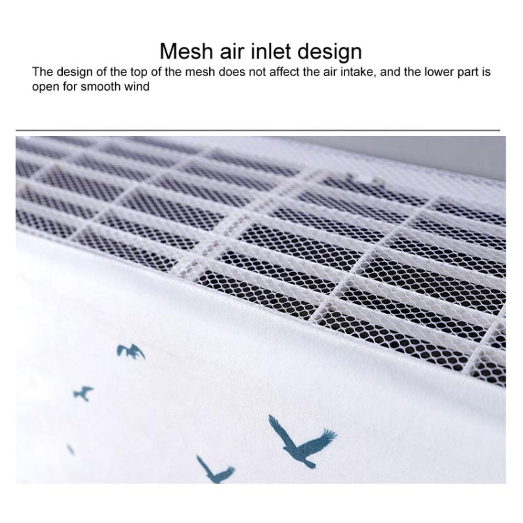 Do Not Take Dust-proof And Anti Direct Blowing Simple Wind Hanging Machine Air Conditioner Moon Cover, Size:Width 98 �� Thickness 20 �� Height 90cm(Small Pot) - Dust Covers by PMC TechLife | Online Shopping South Africa | PMC TechLife | Buy Now Pay Later Mobicred