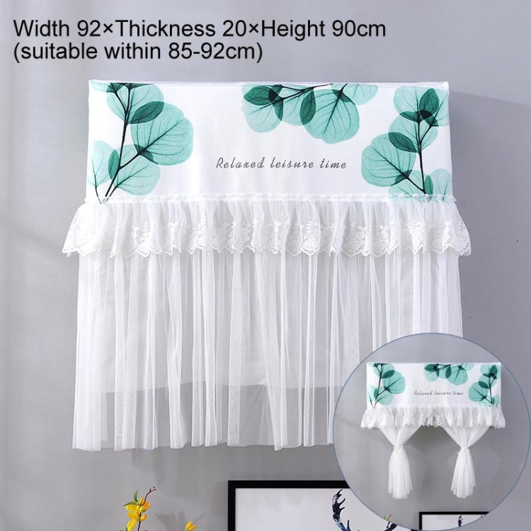 Do Not Take Dust-proof And Anti Direct Blowing Simple Wind Hanging Machine Air Conditioner Moon Cover, Size:Width 98 �� Thickness 20 �� Height 90cm(Round Leaf) - Dust Covers by PMC TechLife | Online Shopping South Africa | PMC TechLife | Buy Now Pay Later Mobicred