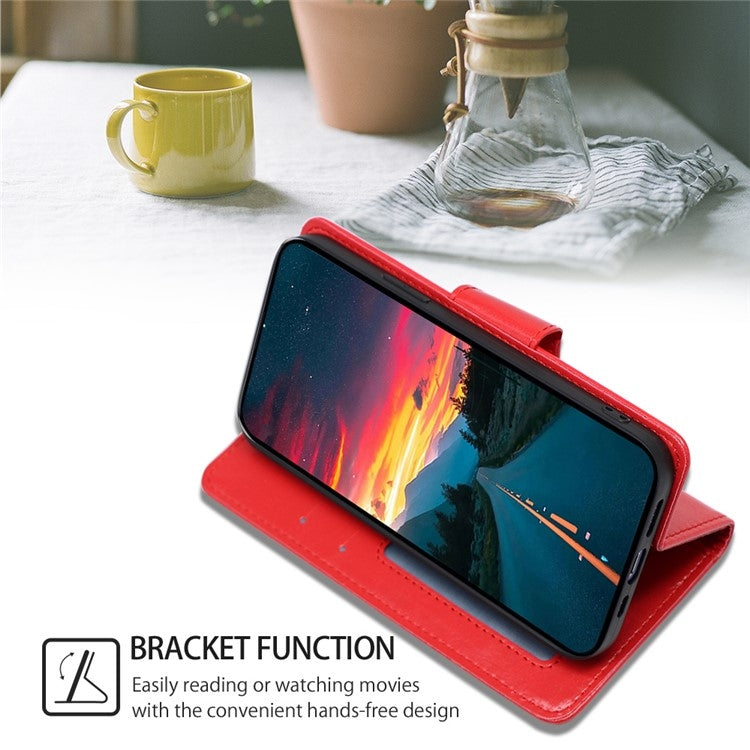 For Motorola Edge 5G 2024 Crystal Texture Leather Phone Case(Red) - Motorola Cases by PMC Jewellery | Online Shopping South Africa | PMC Jewellery | Buy Now Pay Later Mobicred