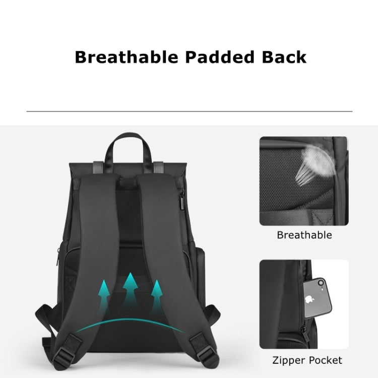 Cwatcun D86 Camera Backpack DSLR Mirrorless Camera Waterproof Bag, Size:28 x 15 x41cm Small(Black) - free shipping - PMC TechLife - Order now!
