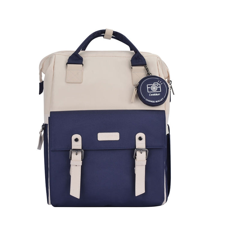 Cwatcun D87 Color Matching Camera Backpack Large Capacity Photography Bag, Size:40.5 x 35 x 20cm Large(Blue) - free shipping - PMC TechLife - Order now!
