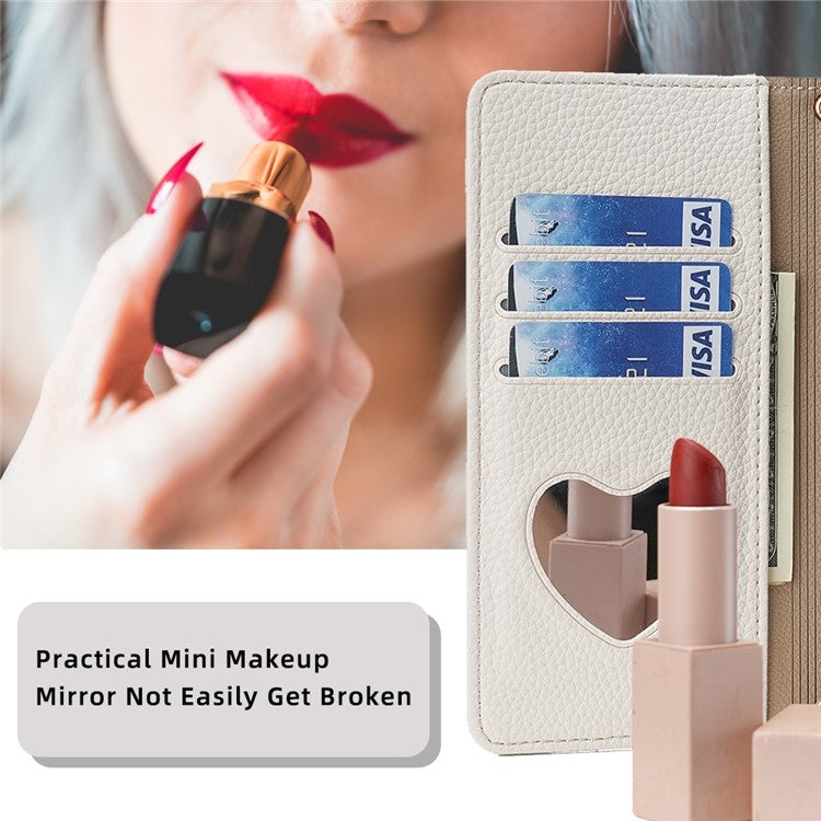 For Motorola Edge 5G 2024 Crossbody Litchi Texture Leather Phone Case(White) - Motorola Cases by PMC Jewellery | Online Shopping South Africa | PMC Jewellery | Buy Now Pay Later Mobicred