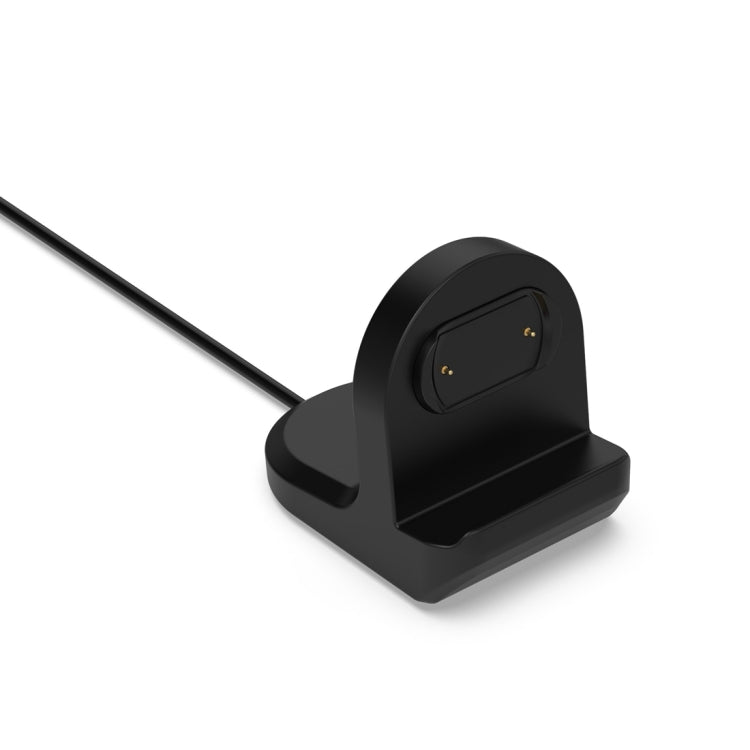 For Amazfit Active Smart Watch Silicone Charging Bracket without Charging Cable(Black) - Charger by PMC TechLife | Online Shopping South Africa | PMC TechLife | Buy Now Pay Later Mobicred
