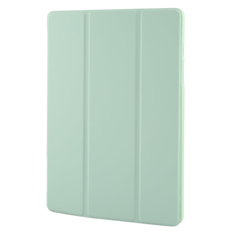 For Samsung Galaxy Tab A9+ Tri-fold Holder Flip Horizontal Flip TPU Leather Tablet Case(Green) - free shipping - PMC TechLife - Order now!