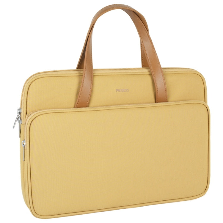 Yesido WB36 14 inch Waterproof Oxford Cloth Laptop Bag(Yellow) - free shipping - PMC Jewellery - Order now!
