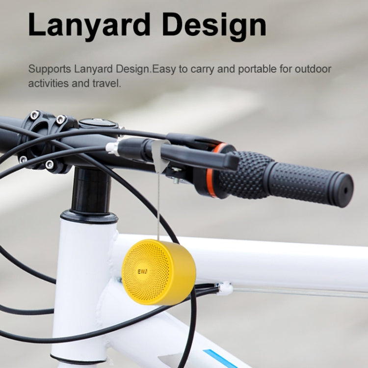 EWA A124 Portable Mini TWS Bluetooth Speaker Outdoor IPX5 Waterproof Subwoofer(Blue) - free shipping - PMC Jewellery - Order now!